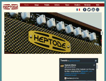 Tablet Screenshot of heptode.com